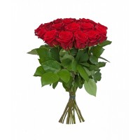 25 роз Ред Наоми (50 см)